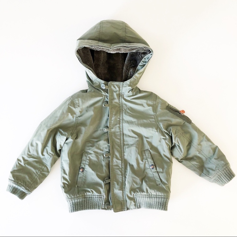 Gap Olive Green Bomber Jacket
